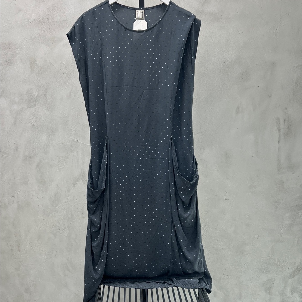 Lilith Avant-Garde Polka Dot Dress